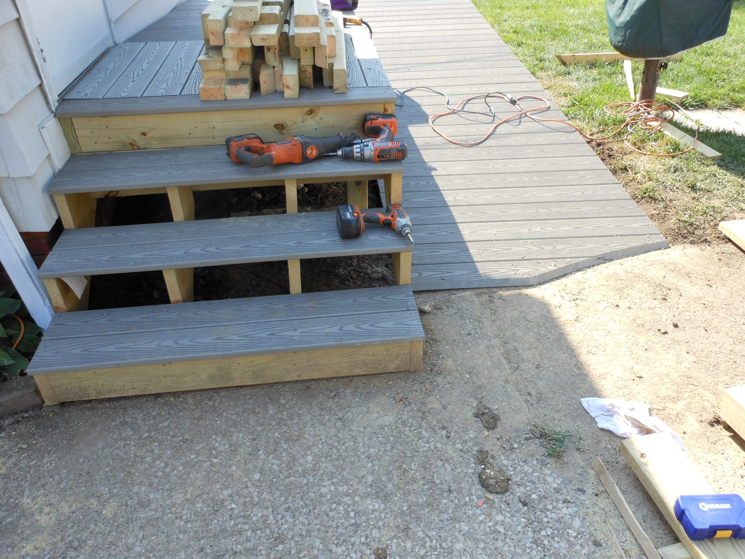 New Composite Ramp and Landings - Fairview Park | Frank's Custom Remodeling